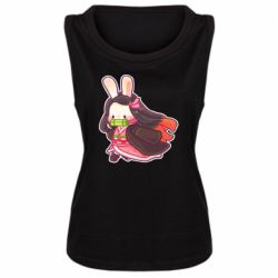 Женская майка Chibi Bunny Kamado Nezuko - PrintSalon
