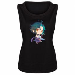 Женская майка Cute Chibi Xiao - PrintSalon