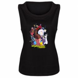 Женская майка Cyberpunk: Edgerunners - PrintSalon