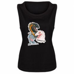 Женская майка Динозавры. Мир Юрского периода - PrintSalon