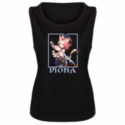 Женская майка Diona Genshin Impact - PrintSalon