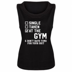 Женская майка DON'T HAVE TIME FOR YOUR SHIT - PrintSalon