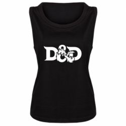 Женская майка Dungeons s Dragons logo - PrintSalon
