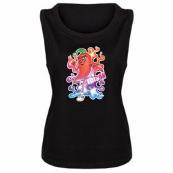 Женская майка Эдисон - PrintSalon