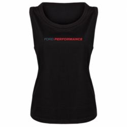 Женская майка Ford Performance - PrintSalon