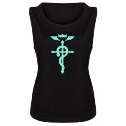 Женская майка Fullmetal Alchemist Flamel - PrintSalon