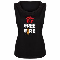 Майка жіноча Garena and Free Fire logo - PrintSalon