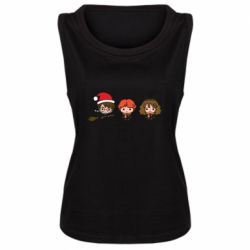 Майка жіноча Гаррі Поттер та друзі новорічні - PrintSalon