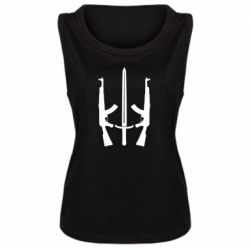 Майка жіноча Герб добровольчих батальйонів - PrintSalon