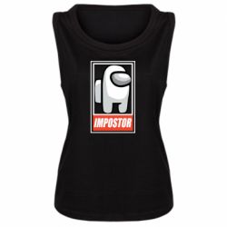 Женская майка Impostor AmongUs