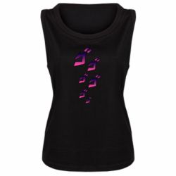 Женская майка jojo hieroglyphs - PrintSalon