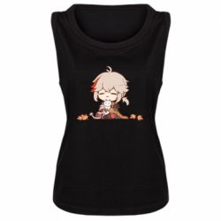 Майка жіноча Кадзуха з котом - PrintSalon