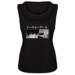 Женская майка Kaneki Ken Eyes - PrintSalon
