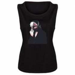 Женская майка Kaneki Portrait - PrintSalon