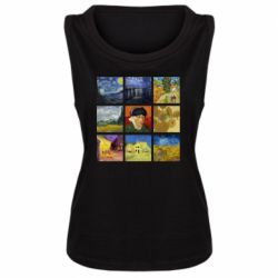 Женская майка Картины Ван Гога - PrintSalon