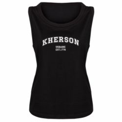 Женская майка KHERSON - PrintSalon