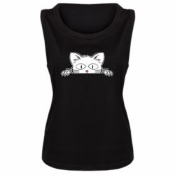 Женская майка Котейка - PrintSalon