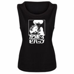 Женская майка Ковбой Бибоп с ружьем - PrintSalon