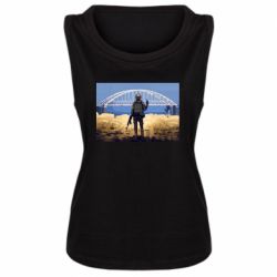 Женская майка Марка с Крымским мостом - PrintSalon