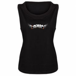 Женская майка Ktm Ready to Race Wings - PrintSalon