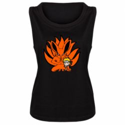 Женская майка Kurama And Naruto - PrintSalon