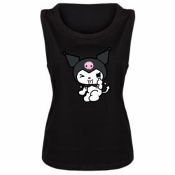 Женская майка Kuromi hello kitty - PrintSalon