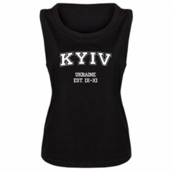 Женская майка KYIV - PrintSalon