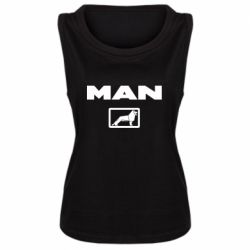 Женская майка MAN - PrintSalon