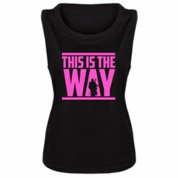 Майка жіноча Mandalorian This Is The Way - PrintSalon