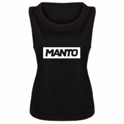 Женская майка Манто лого - PrintSalon