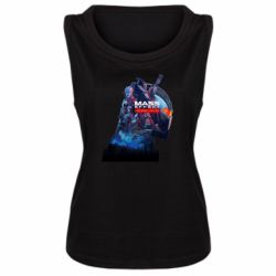 Женская майка Mass effect n7 - PrintSalon