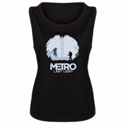 Женская майка METRO last light atr - PrintSalon