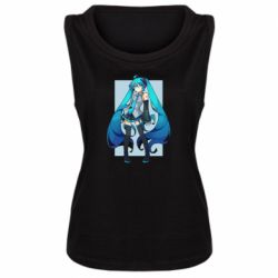 Женская майка Miku art - PrintSalon