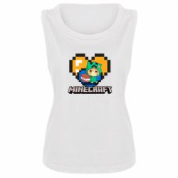 Майка жіноча Minecraft Girl - PrintSalon