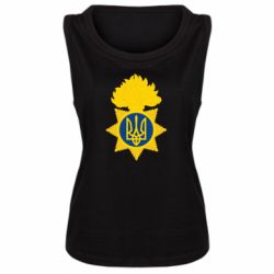 Женская майка Національна гвардія України - PrintSalon
