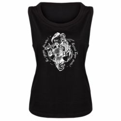 Женская майка Не грусти казак, пусть враг плачет - PrintSalon