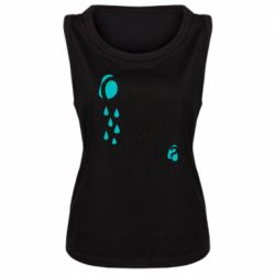 Женская майка Олег, ты что плачешь? - PrintSalon