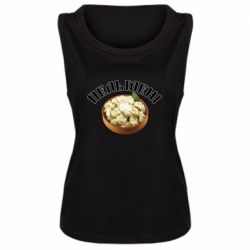 Женская майка Пельмени - PrintSalon