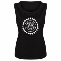 Женская майка Пентаграмма Себастьяна Михаэлиса