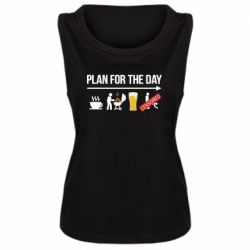 Женская майка План на день - PrintSalon
