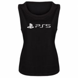Женская майка PlayStation 5 Logo - PrintSalon
