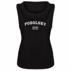 Женская майка Podolsky - PrintSalon