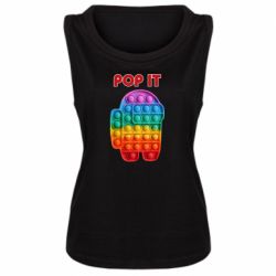 Женская майка Pop It Among Us