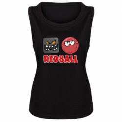 Майка жіноча Red ball 4 - PrintSalon