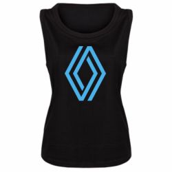 Женская майка Renault New Logo - PrintSalon