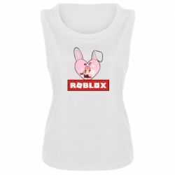 Женская майка Roblox Bunny Girl Skin - PrintSalon