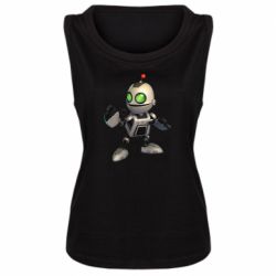 Майка жіноча Robot Clank-PrintSalon Майка жіноча Robot Clank