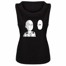 Женская майка Saitama ok - PrintSalon