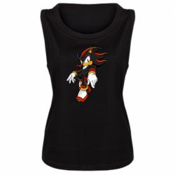 Женская майка Shadow the hedgehog - PrintSalon