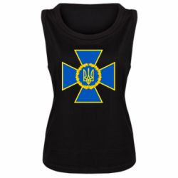Женская майка Символ СБУ - PrintSalon